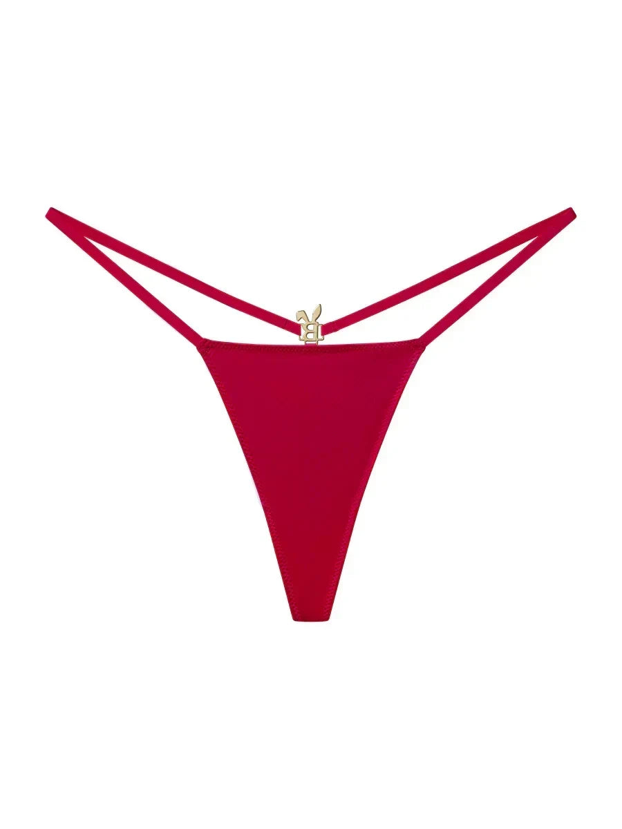 G-STRING IN RED WINE - BUNNIES' ROOM