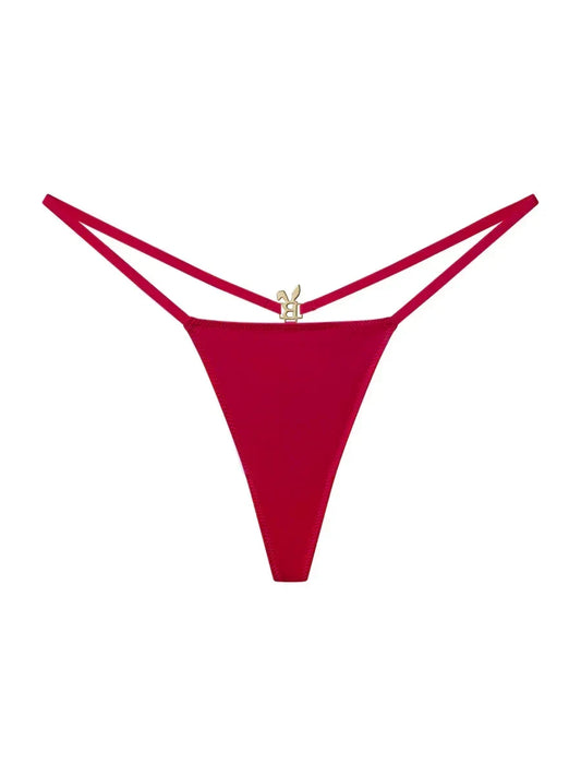 G-STRING IN RED WINE - BUNNIES' ROOM