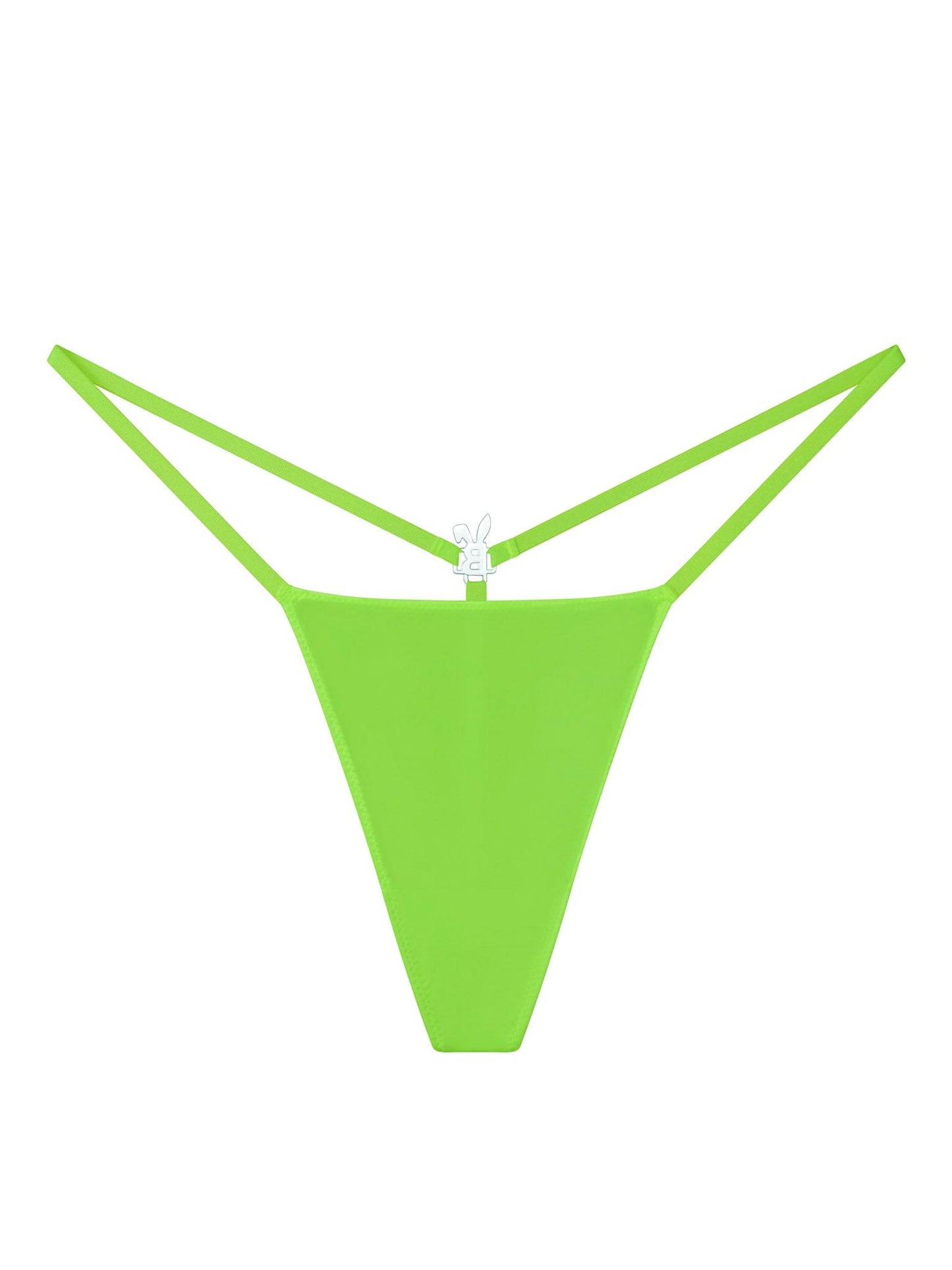 ICED OUT G-STRING IN NEON GREEN - BUNNIES ROOM