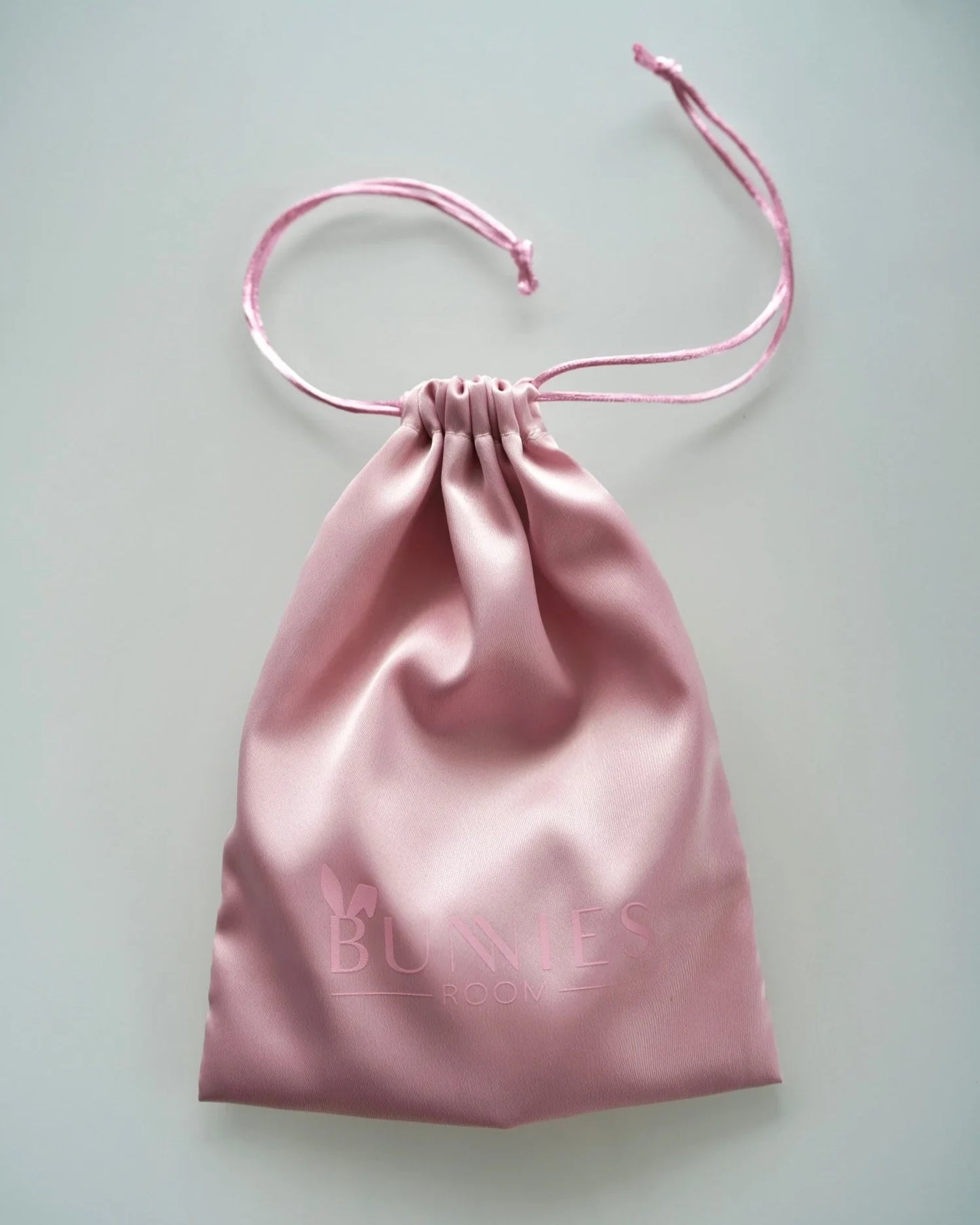 Pink Satin Pouch - BUNNIES ROOM