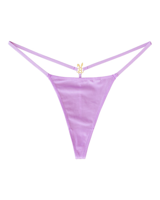 BUNNY G-STRING THONG IN ICY PINK - BUNNIES' ROOM
