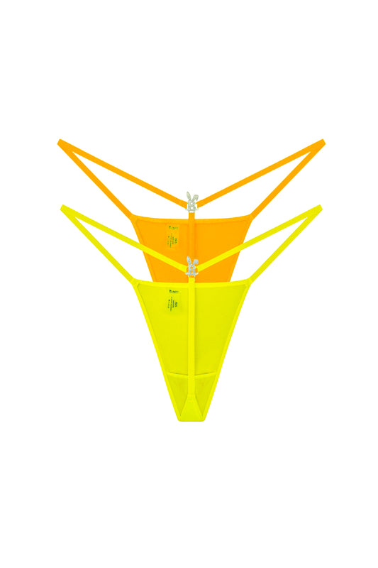 SUMMER 2-PACK G-STRINGS