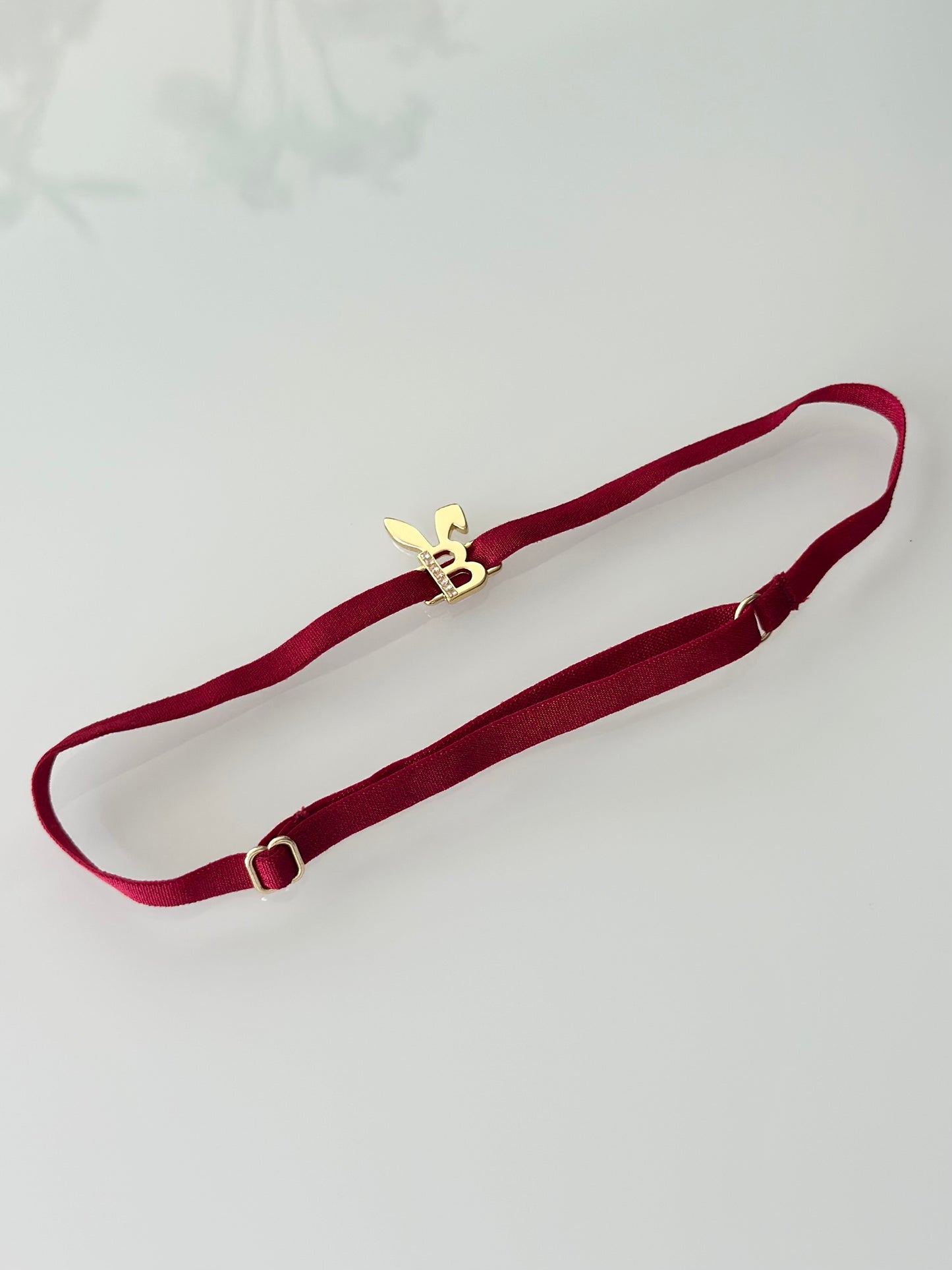 LINGERIE SET IN RED WINE