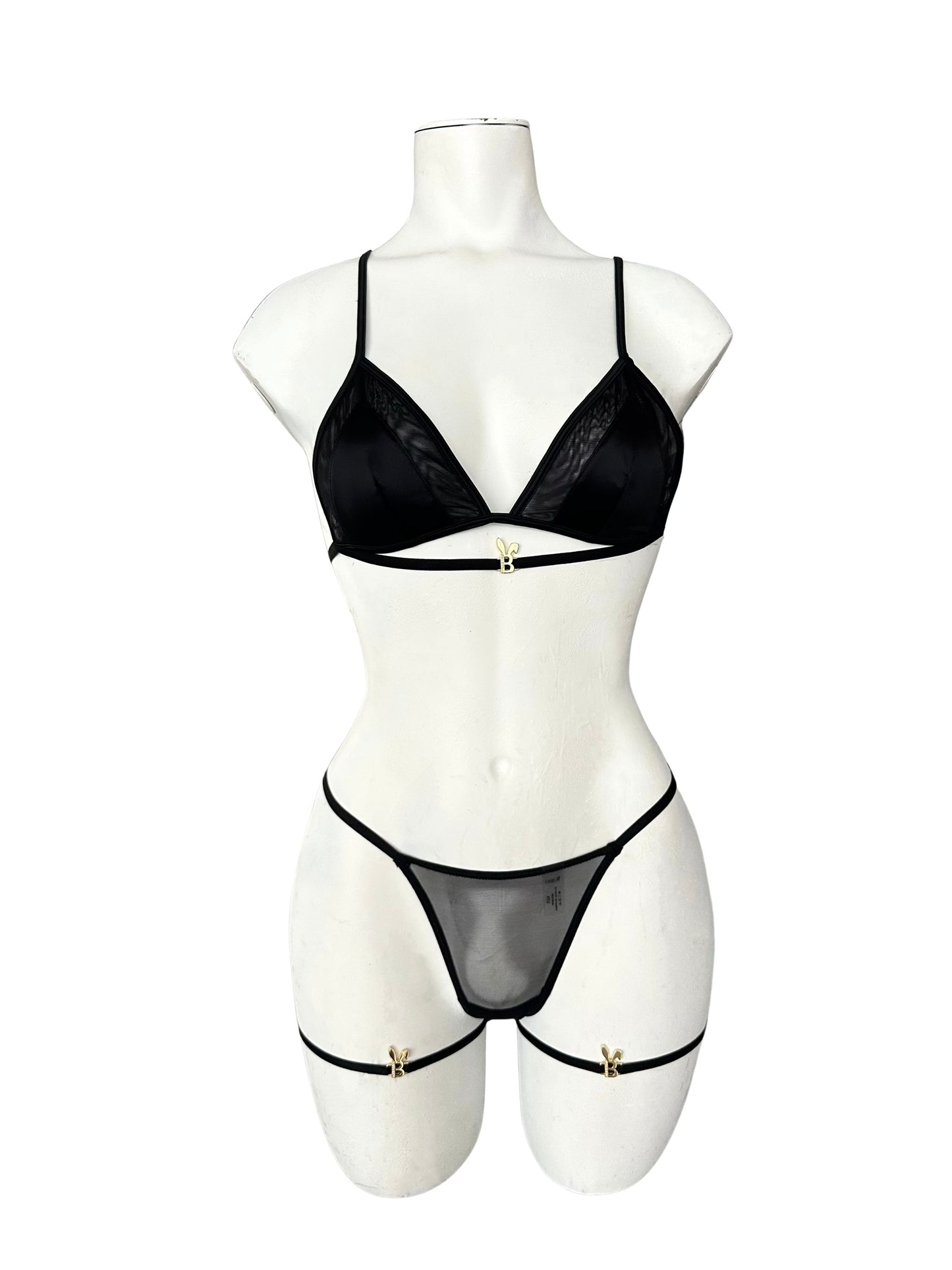 LINGERIE SET IN BLACK