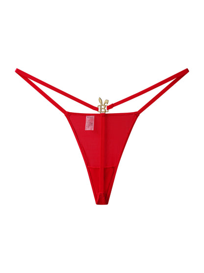 BUNNY G-STRING THONG IN RED