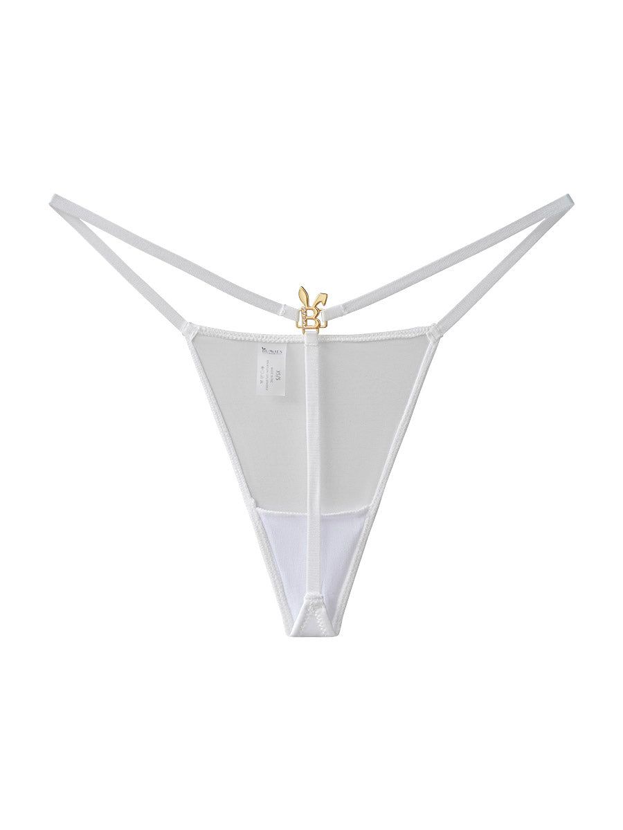 G-STRING IN WHITE - BUNNIES ROOM