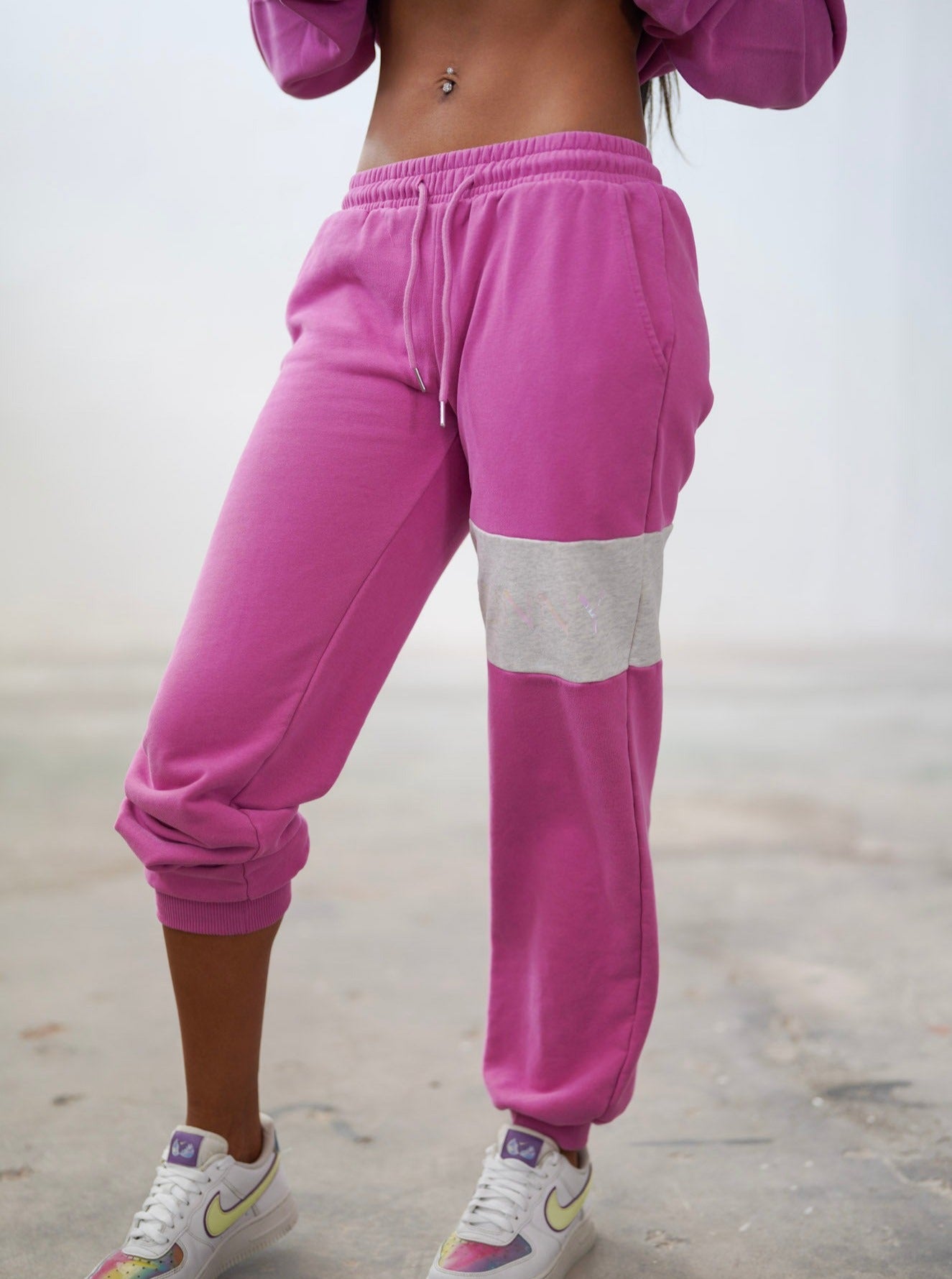 SWEATPANTS IN FUCHSIA - BUNNIES' ROOM