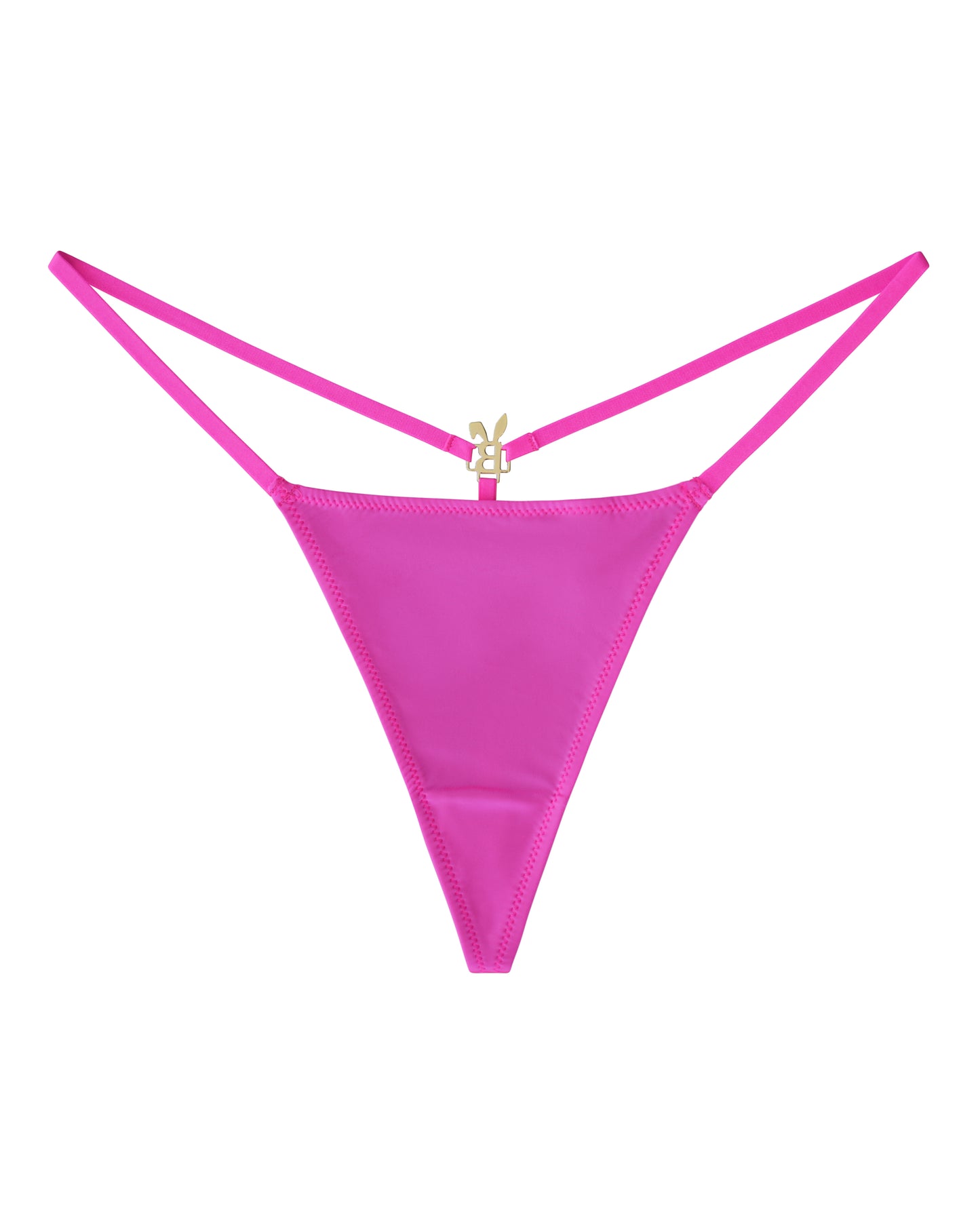 BUNNY G-STRING THONG IN HOT PINK - BUNNIES' ROOM