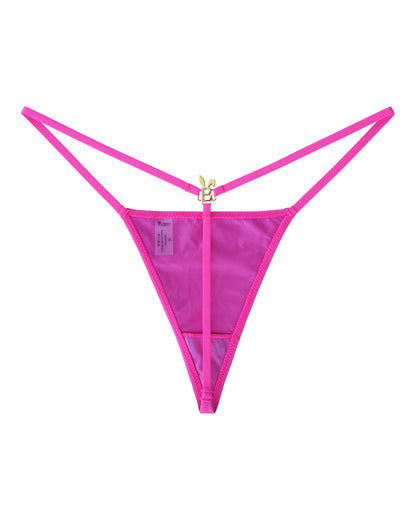 BUNNY G-STRING THONG IN HOT PINK – BUNNIES' ROOM